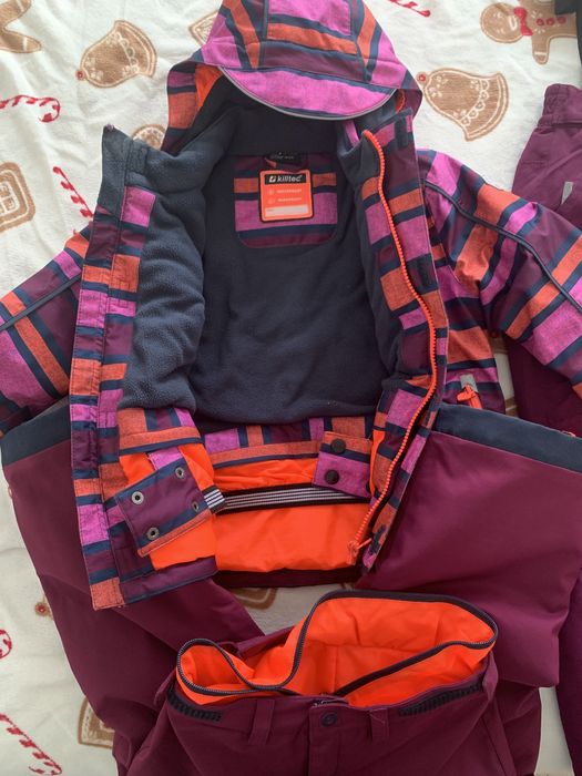 Costum ski Killtec 5-6 ani (116-122), pantaloni ski topolino (fetita)