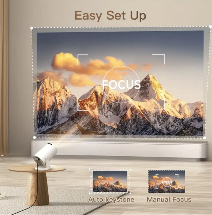 Video Proiector Smart Android 11