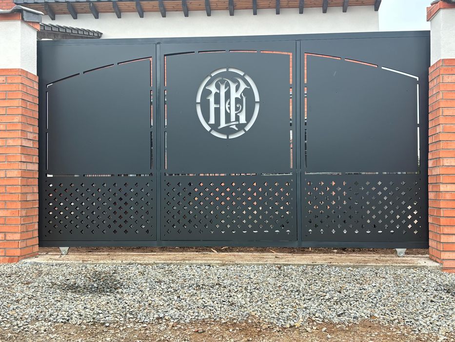 Balustrade Personalizate din Bond-Aluminiu designmodern Prelucrat CNC