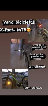 Bicicleta MTB X-FACT