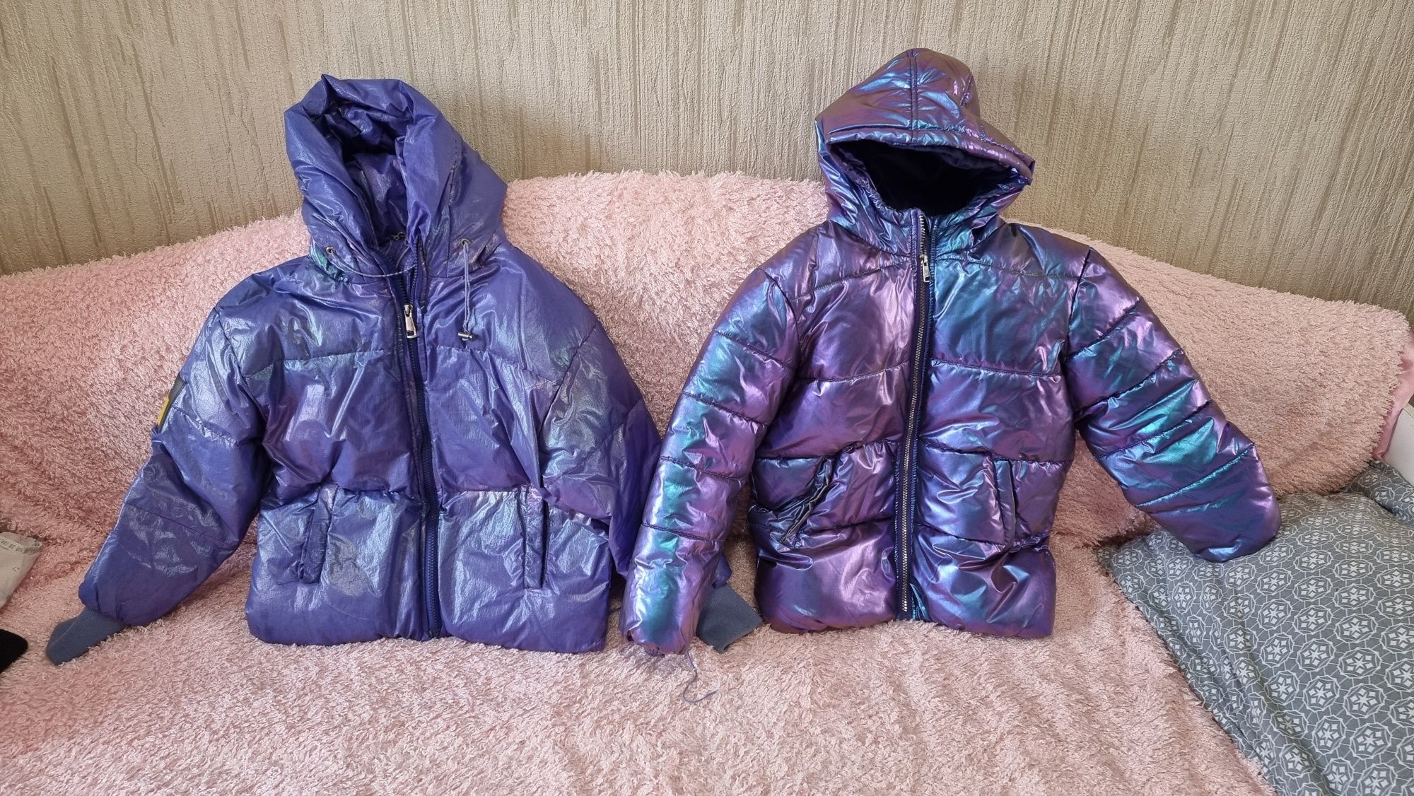 Куртки на 7-8 и 9-10 лет