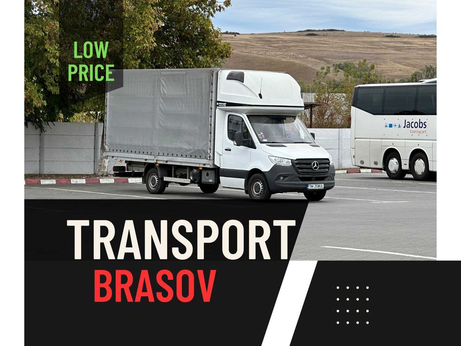 Transport ieftin marfa, mobila, colete Brasov si intern Romania