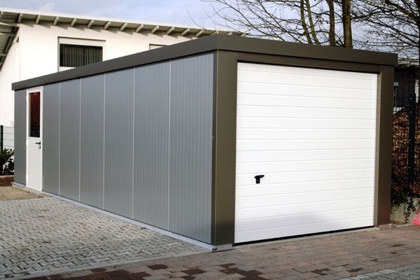 Garaj modular din panouri sandwich