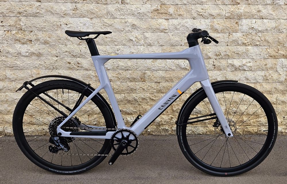 Bicicleta Electrica carbon AXS Canyon Roadlite CF 9 sram x01 cursiera