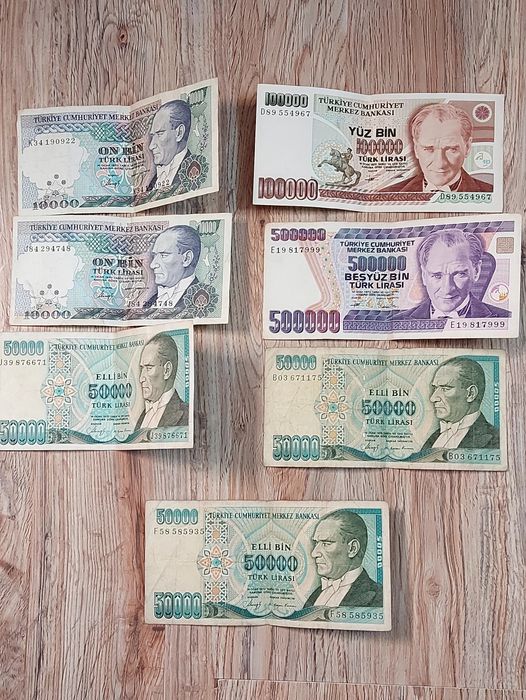 Турски лири стари