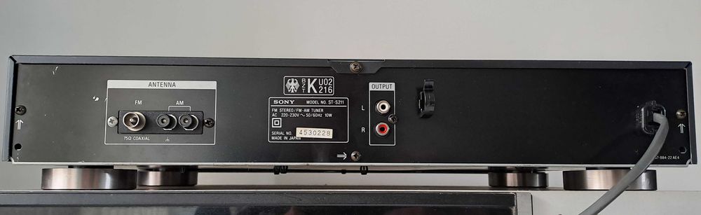 Sony ST S  211 tuner muzica