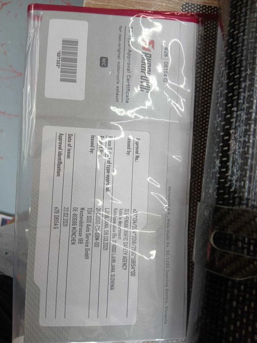 Evacuare de carbon AKRAPOVIC pt KTM DUKE 125