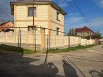 Покраска крыш заборов фасадов