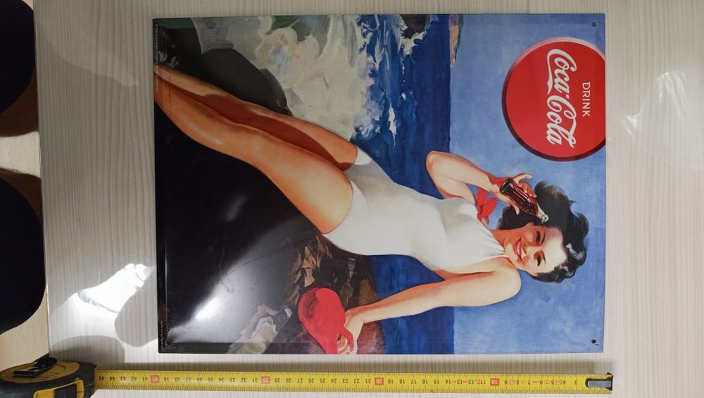 Vând postere metalice Coca-Cola