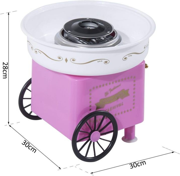 Оригинален подарък за Коледа " Ретро домашна машина за захарен памук "