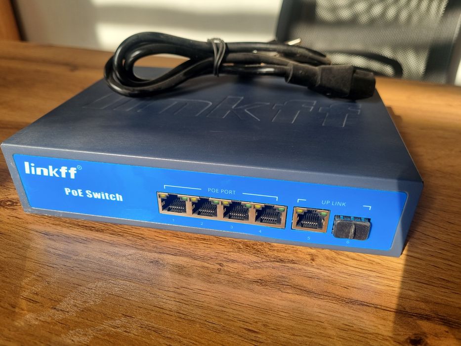 Poe коммутатор(свитч) 4порторвый Gb