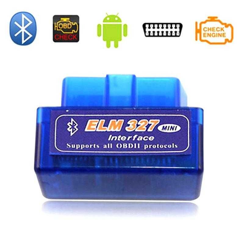 Авто сканер OBD-2 "ELM-327" v1.5 и V2.1 Bluetooth (ОРИГИНАЛ)