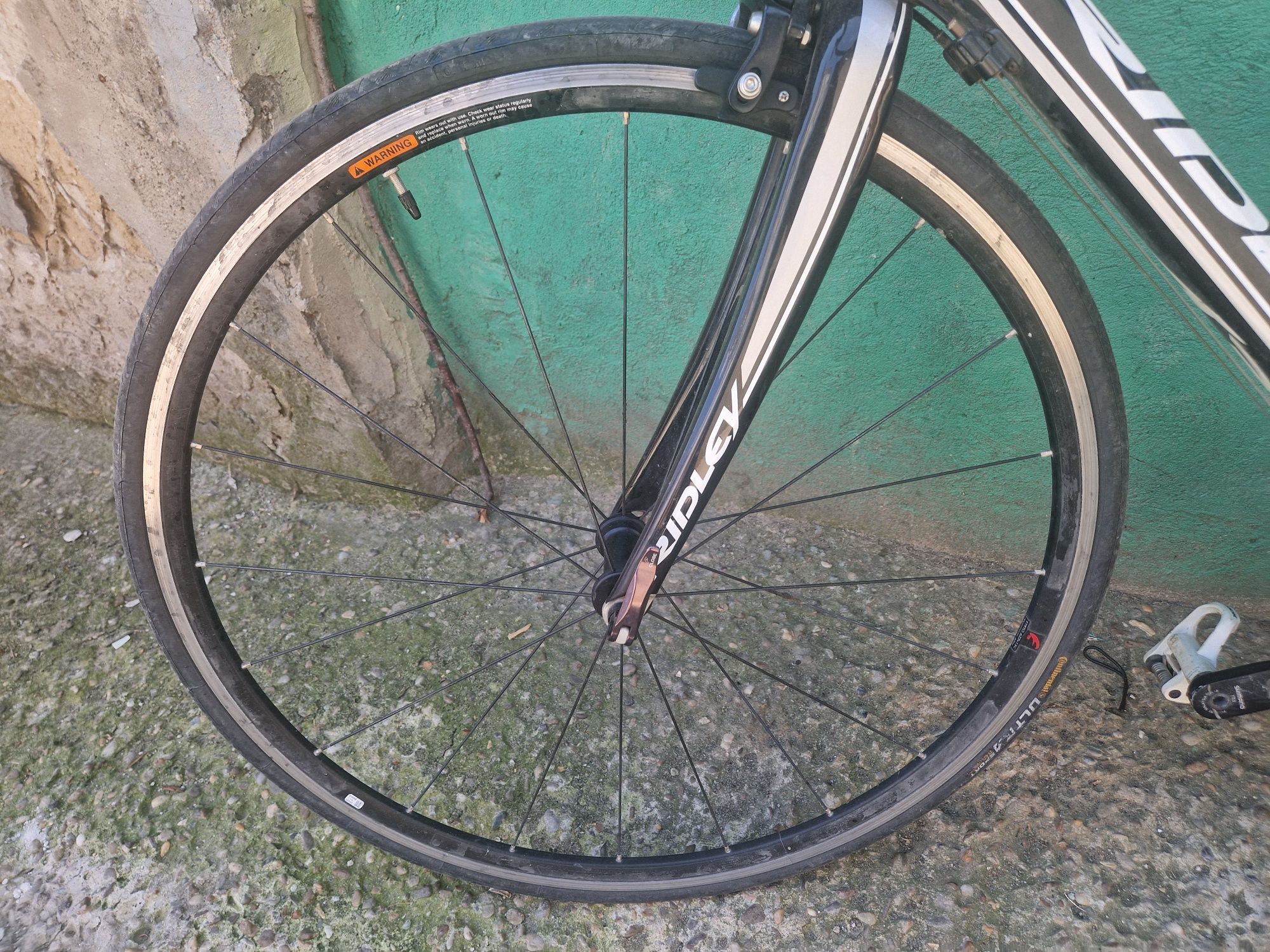 Bicicleta semicursiera carbon