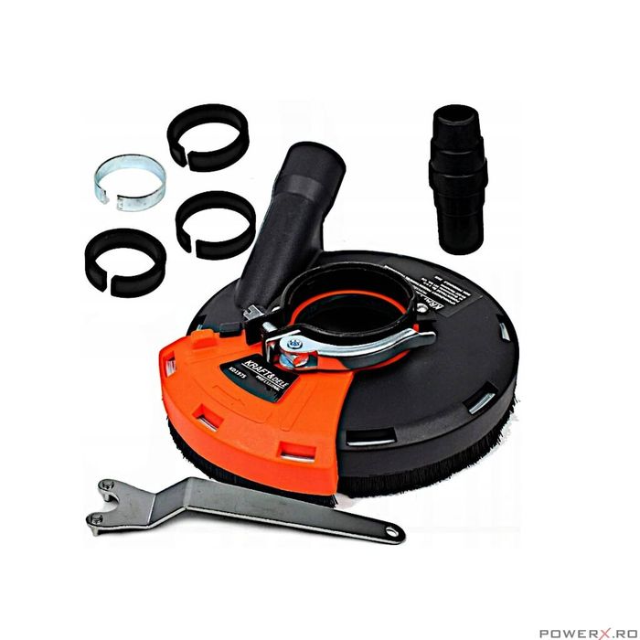 Capac aspirare praf pentru polizor unghiular, 115 / 125 mm, Kraft