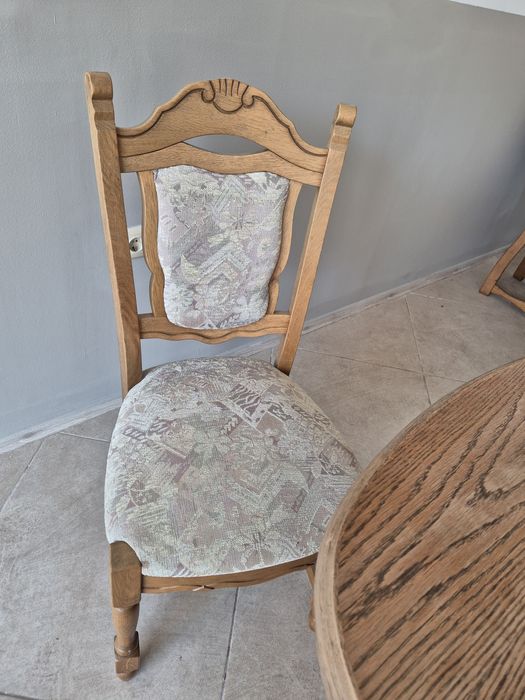 Трапезна разтегателна маса + 4 стола