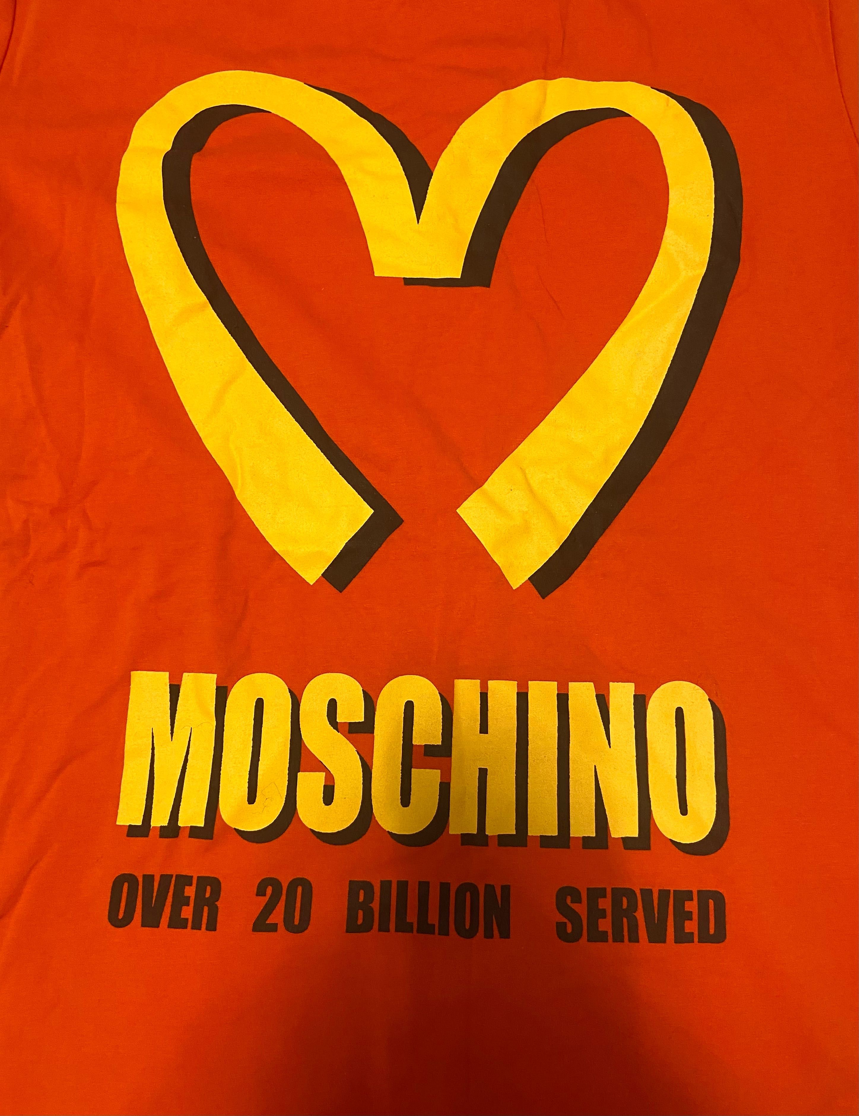 Oversized тениска Moschino