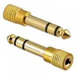 Adaptor jack audio 6,5mm la 3,5mm, ideal mixer, stație, microfoane DJ