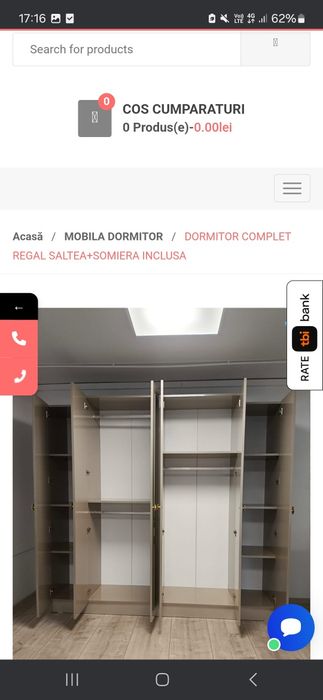 Set complet dormitor 3600 lei