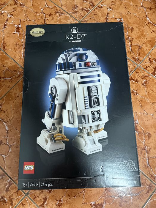 Set JocLEGO Star Wars - R2-D2 75308, 2314 piese nou sigilat original