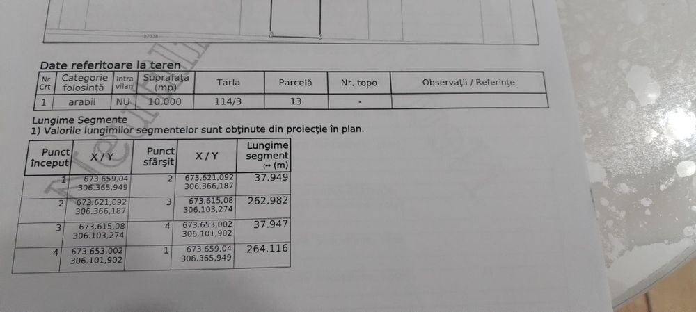 Vand teren Arabil Gradistea