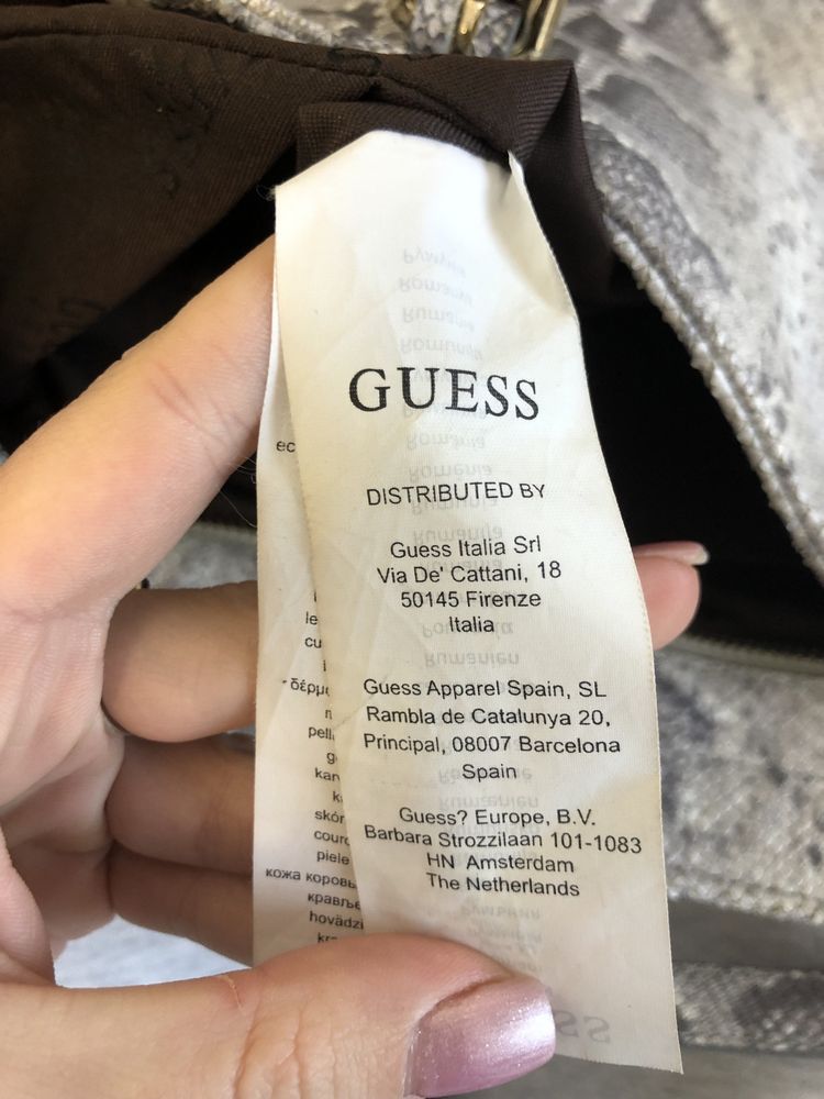 Geanta Guess originala din piele de vaca