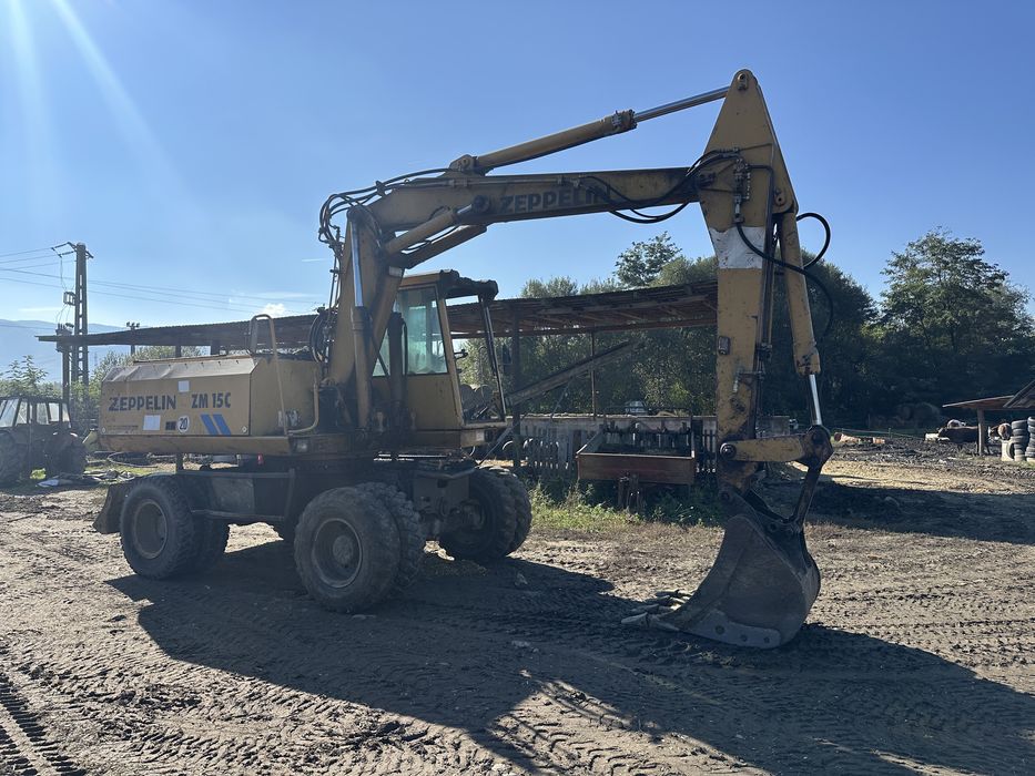 Vand Excavator pe roti Zeppelin ZM15