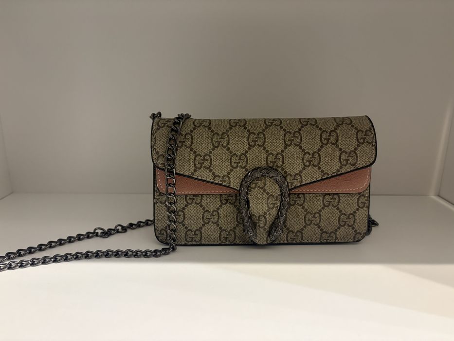 Мини чанта модел на gucci