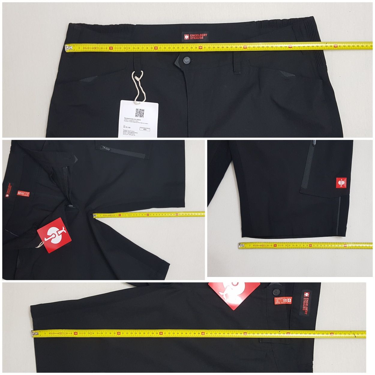 Pantaloni scurți noi Engelbert Strauss Motion, salopeta nr. 62 sau 3XL