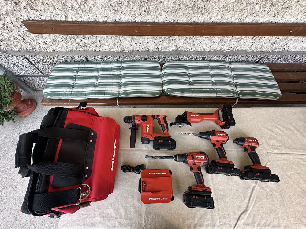 Hilti set хилти машини сет.  3500 лева