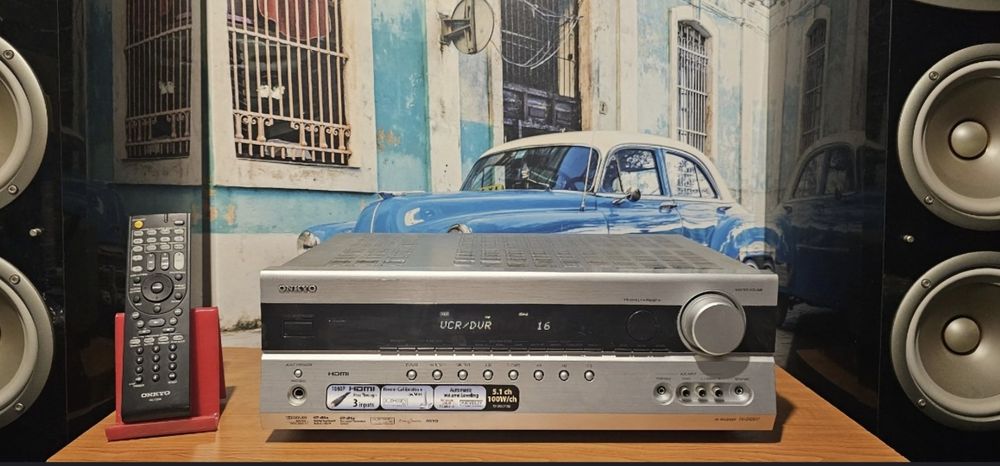 Onkyo TX SR 307 cu HDMI amplificator statie amplituner receiver