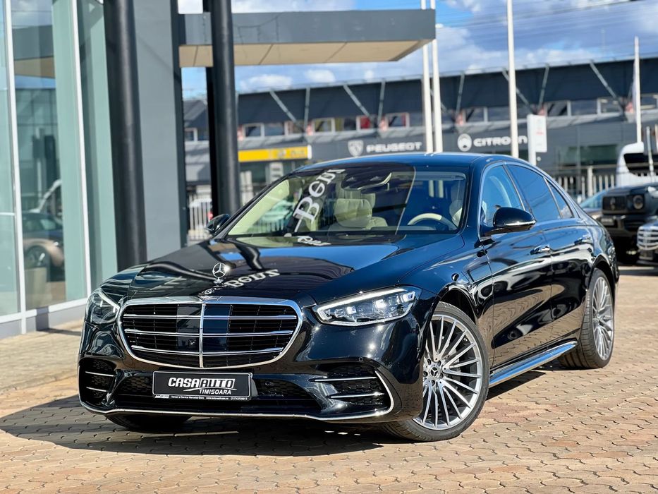 Mercedes-Benz S Digital Light / 4Matic / Scaune fata climatizate /Linie AMG/ Burmester