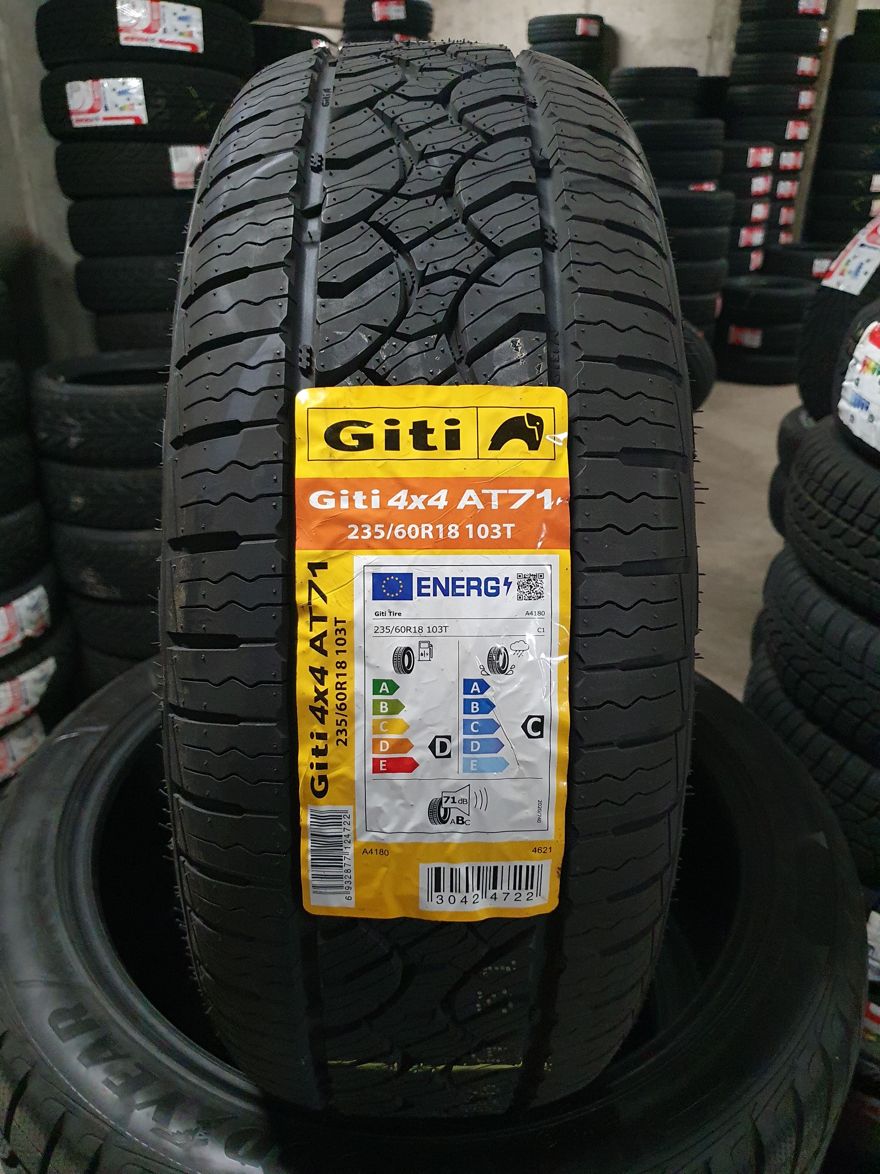 235/60r18 Giti 4x4 At71 103t 3522