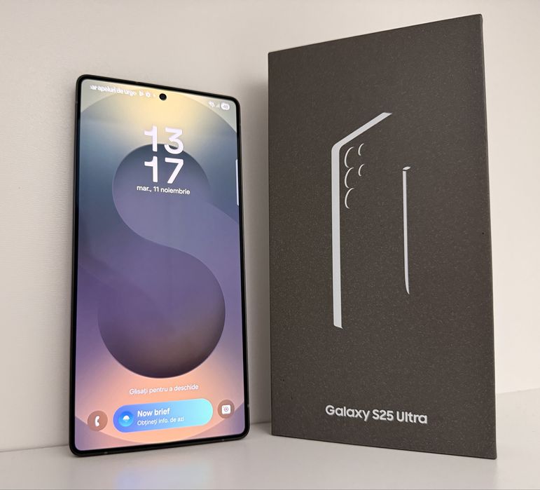 Samsung Galaxy S25 Ultra 512GB Titanium Jetblack Garantie 2 ani