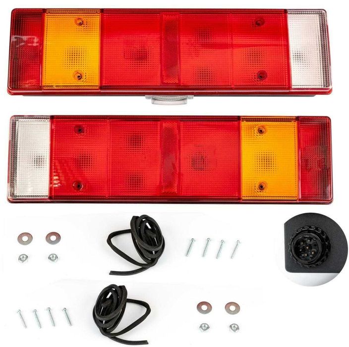 Комплект Стопове с крушки 12V или 24V За Ремарке Каравана Камион