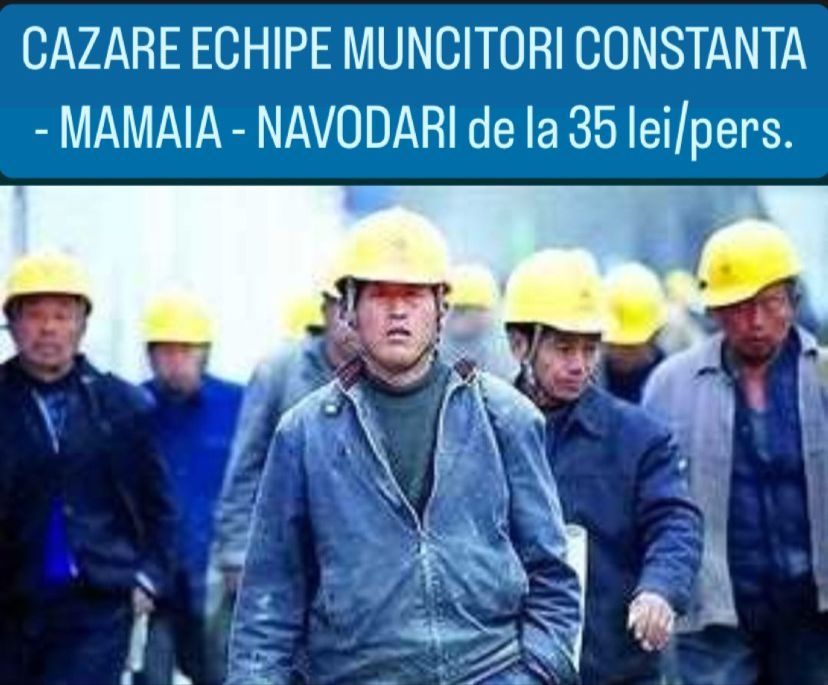 Cazare ieftină muncitori Constanța Mamaia Nord Năvodari  factură