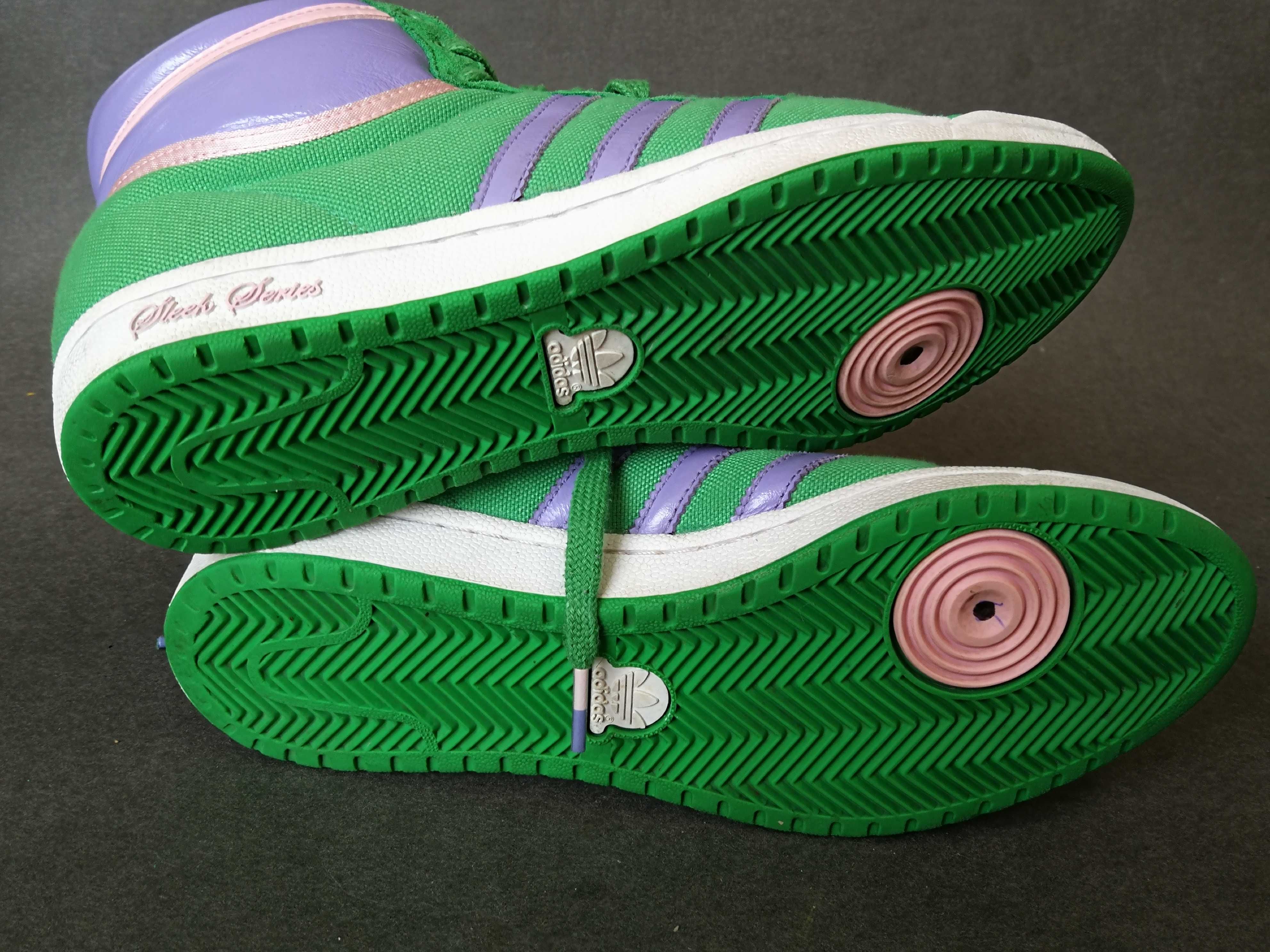 Adidasi piele 37 38 ghete dama copii Adidas Sleek series ca Noi