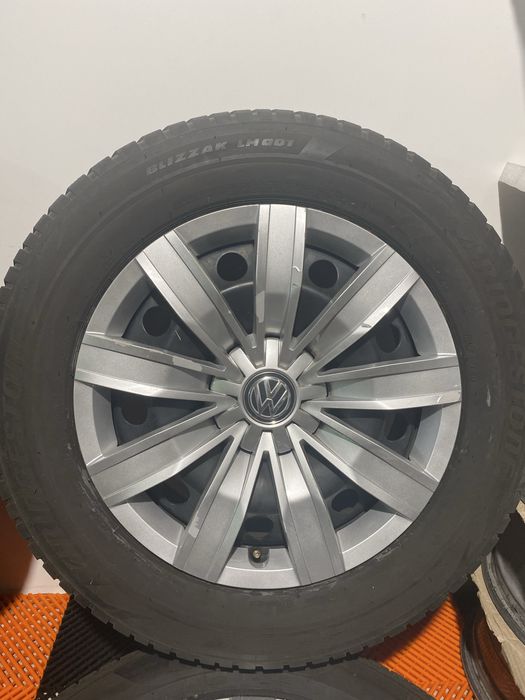 Jante tabla Tiguan + anvelope iarna 215/65/17