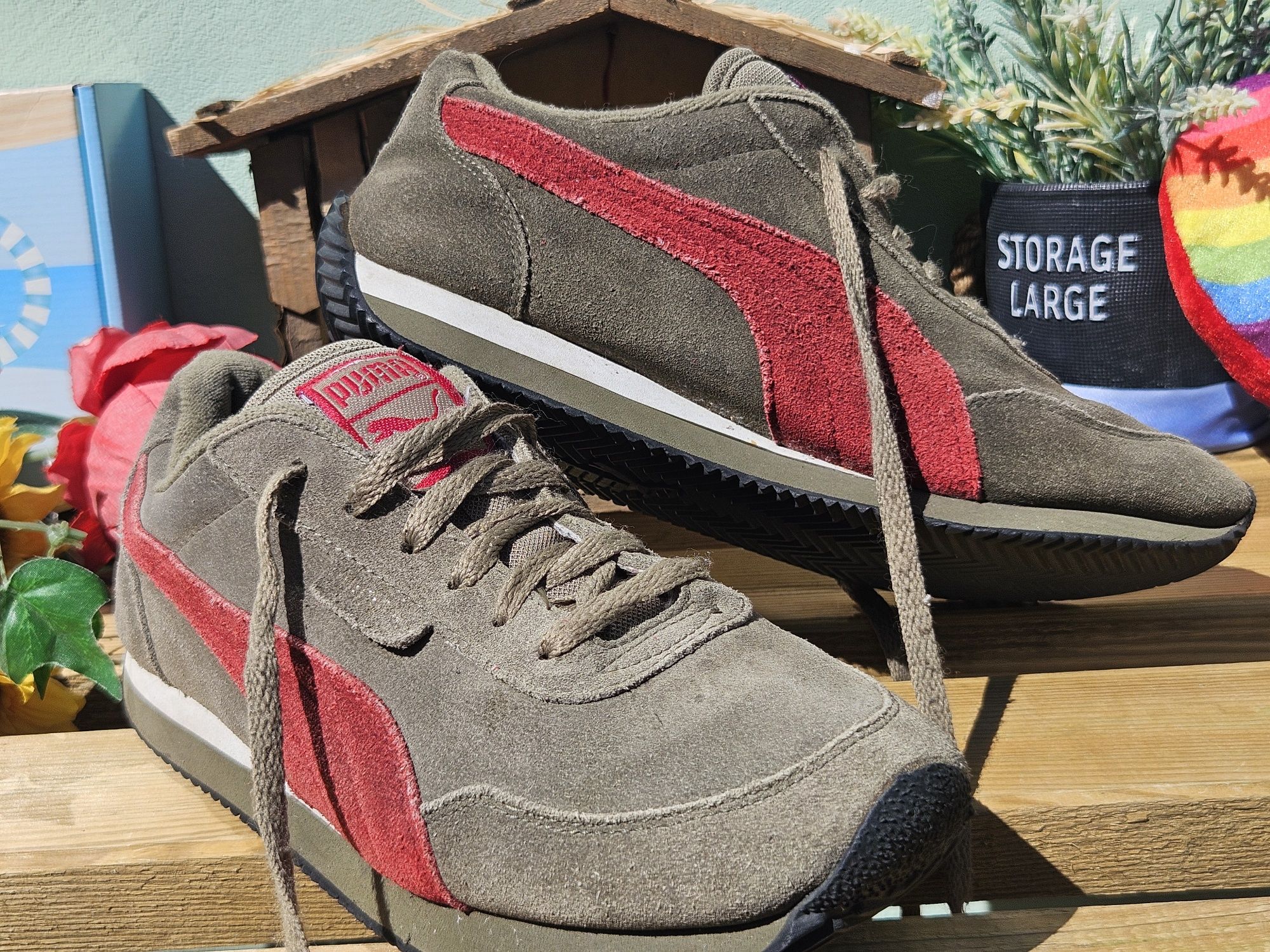 Puma кецове от велур N39