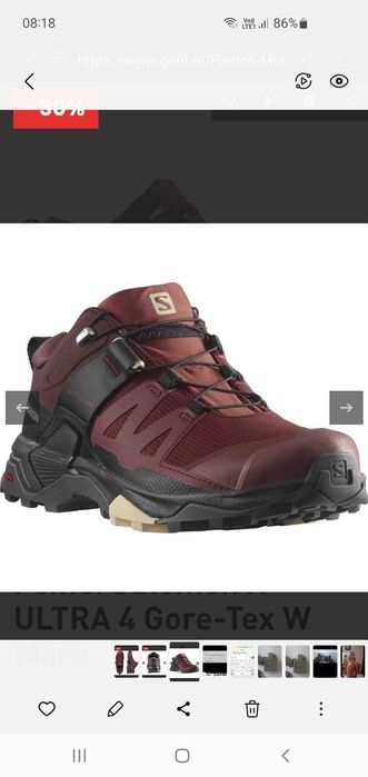 Salomon X Ultra 04W Gore tex