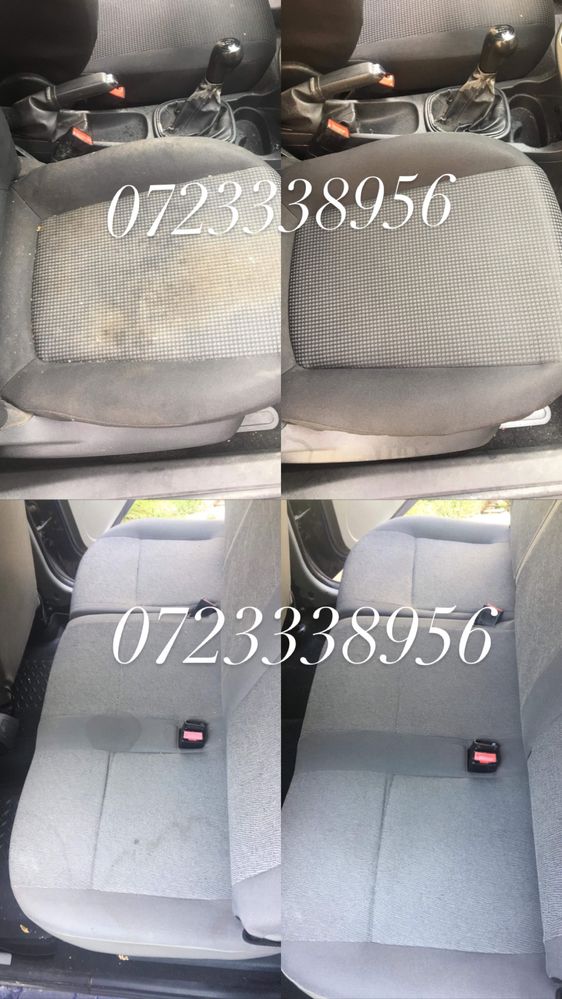 Curățare interior tapițerie auto piele textil canapea detailing auto