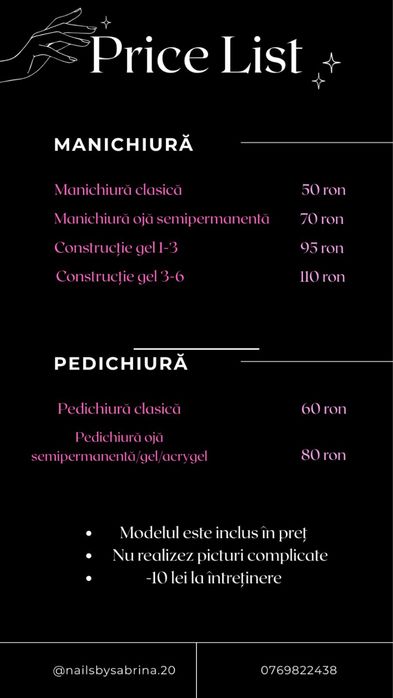 Manichiura pedichiura sector 6