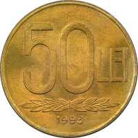 3 Monede de 50 de lei - (1993 -01995)