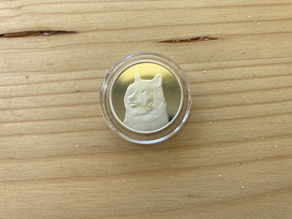 Shiba Inu Silver Coin /Dogecoin/