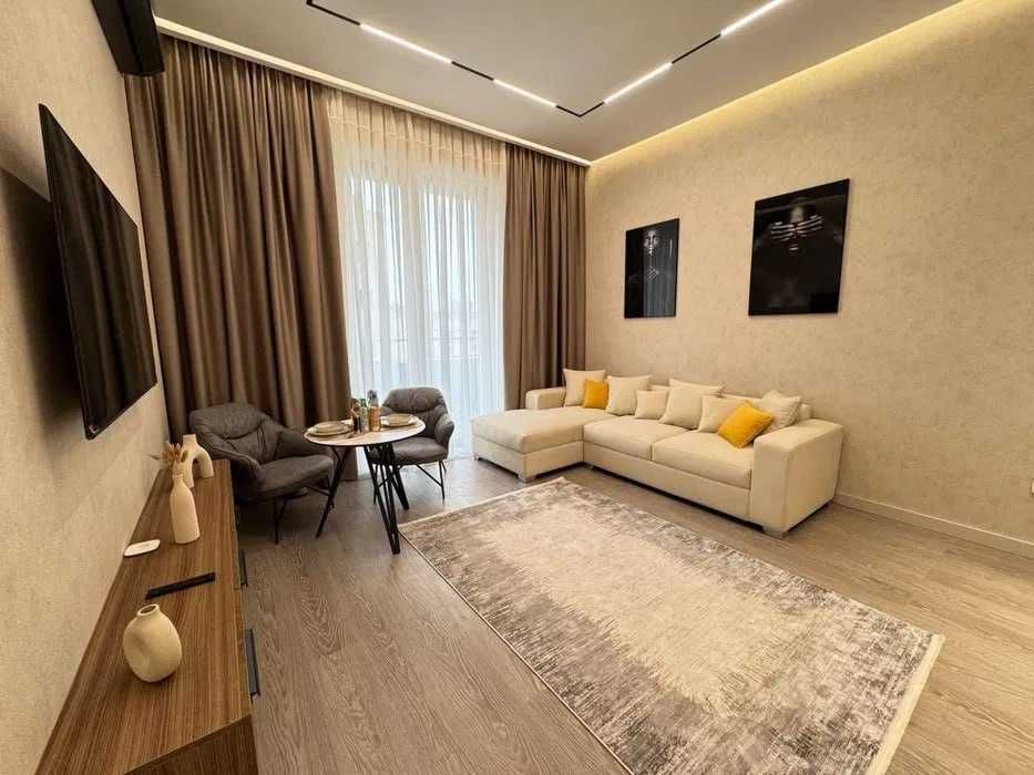 2-комнатная квартира-студия, 47 м², евро, Infinity, эт.4/14 с мебелью`