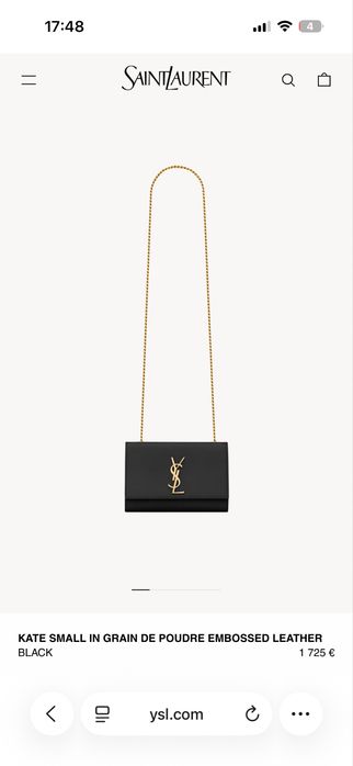 Чанта Saint Laurent Kate Small