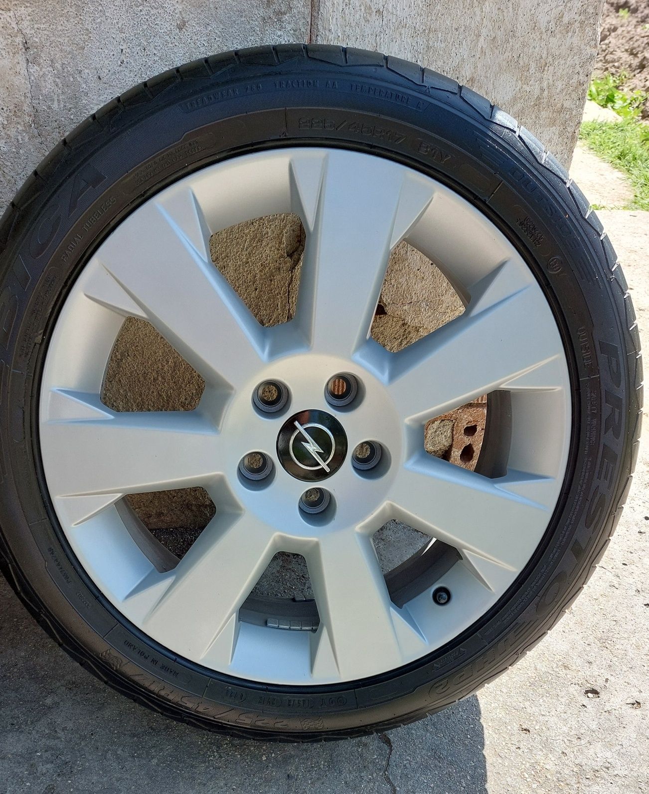 Оригинални джанти OPC с гуми Opel 5x110 17"