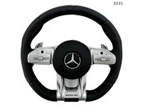 Volan sport AMG piele nappa Mercedes A B C CLA CLS E G GLC GLS GLE