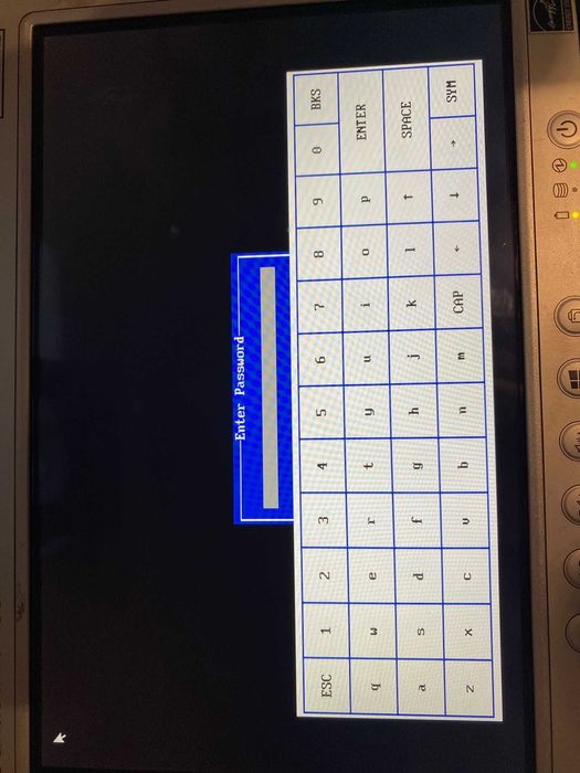 Tableta militara Panasonic Fz-G1  i5 Gen 3, 4 GB RAM pt piese/reparat