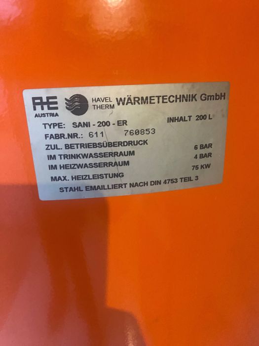 Centrală și boiler