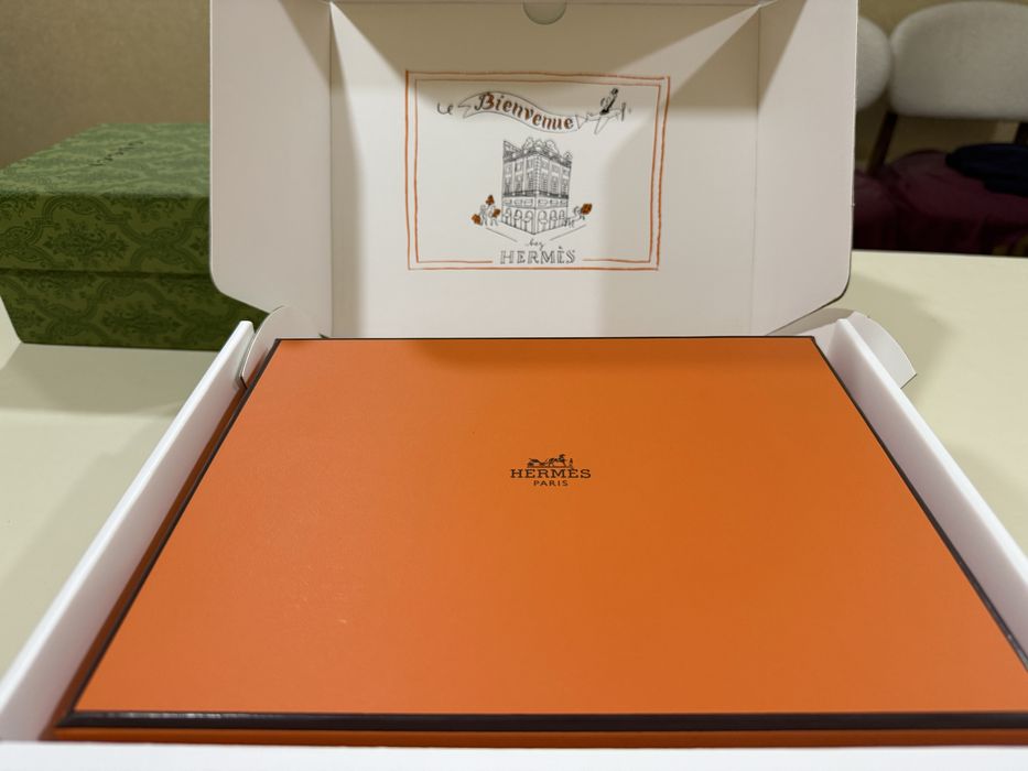 Сумка клатч Hermes полностью ручной работы из фрунцуской кожи Epsom